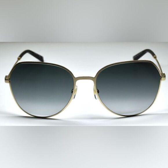 Givenchy NWT gv7158/s 60/19 Butterfly Gold Frame Grey Lens Sunglasses main image 5